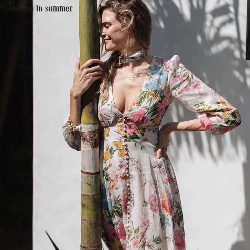 linen cocktail dress