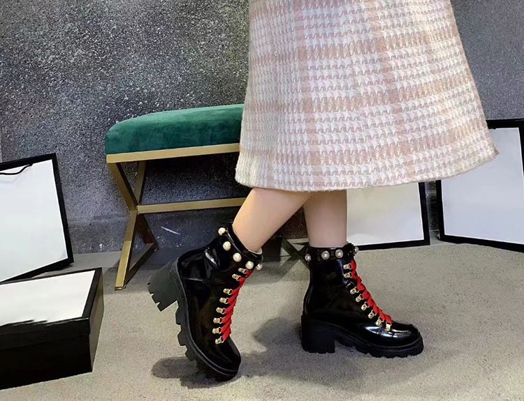 bottine perle pas cher