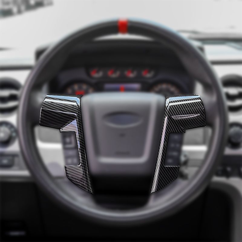 Abs Car Steering Wheel Decoration Cover For Ford F150 Raptor 2009 2014 Car Interior Accessories Interior Car Styling Interior Cars From Szzt20170724