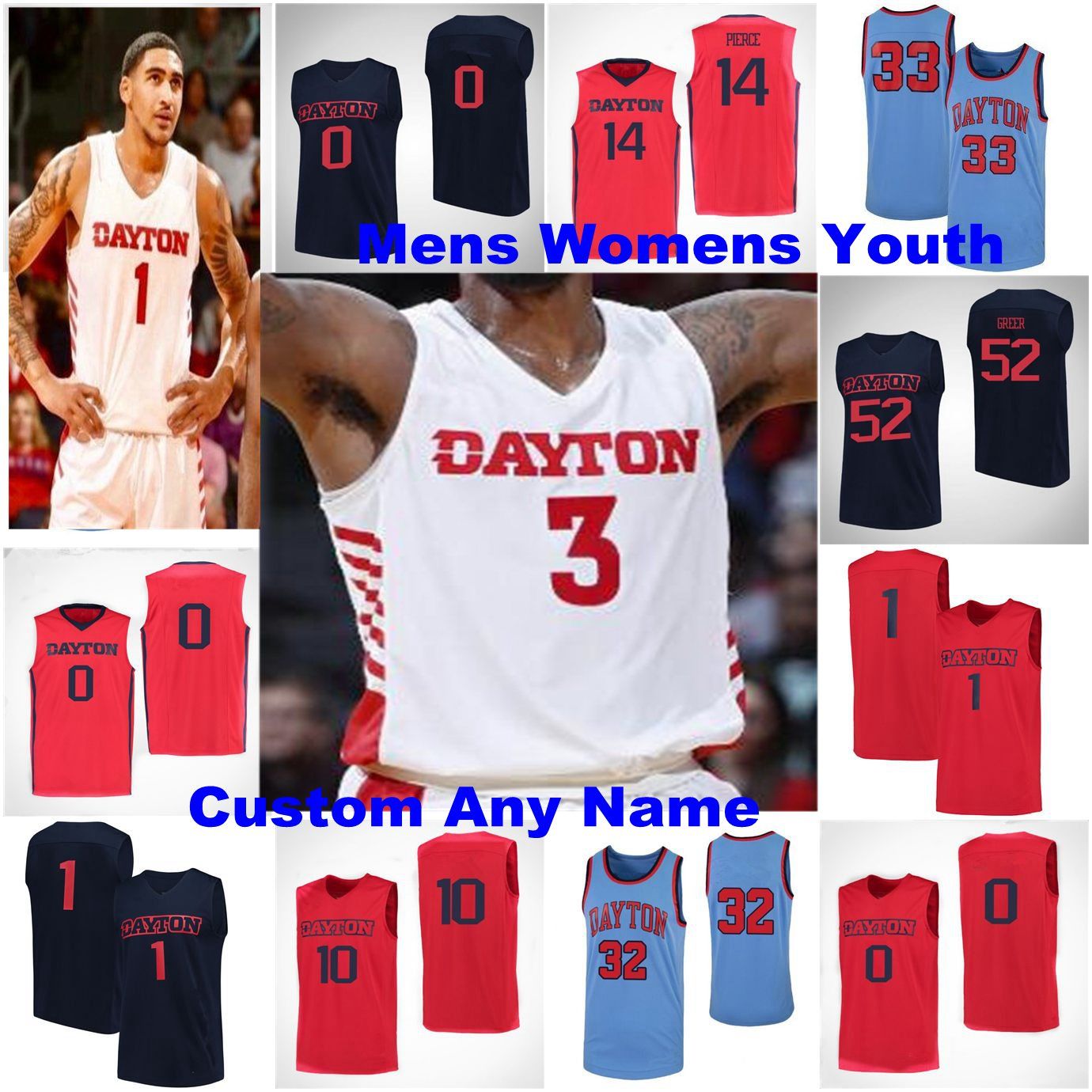 dayton flyers basketball jersey