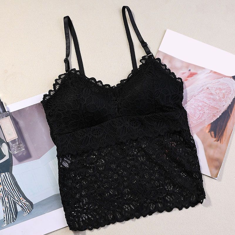 fancy bralette crop top