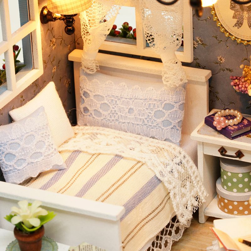 Compre Muneca Miniatura De Bricolaje Modelo De Munecas Con Muebles