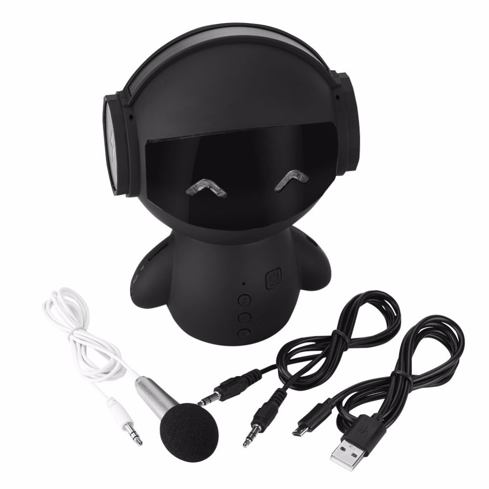 2021 Cute Robot TV Karaoke Bluetooth Speaker M10 HIFI Smart Robot Super