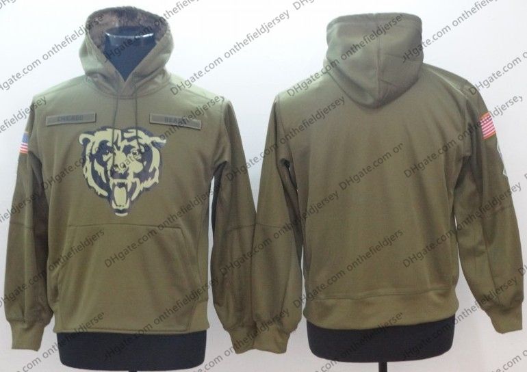 salute to service bears hoodie