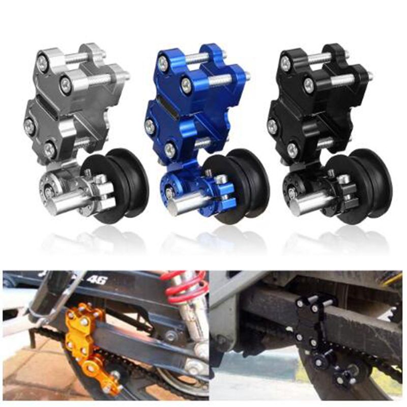 Ajustador Del Tensor De Cadena De La Motocicleta Plata Ajustador Del Tensor De Cadena De La Motocicleta Plata