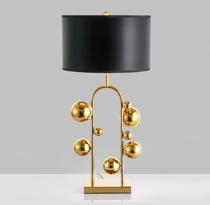2021 High Quality Simple Warm Golden Table Lamps Retro Creative American Style Lighting For Bedroom Foyer Hotel Decorative Lights Llfa From Nimiled 218 9 Dhgate Com Warm Golden Table Lamps Retro, High Quality Table Lamps