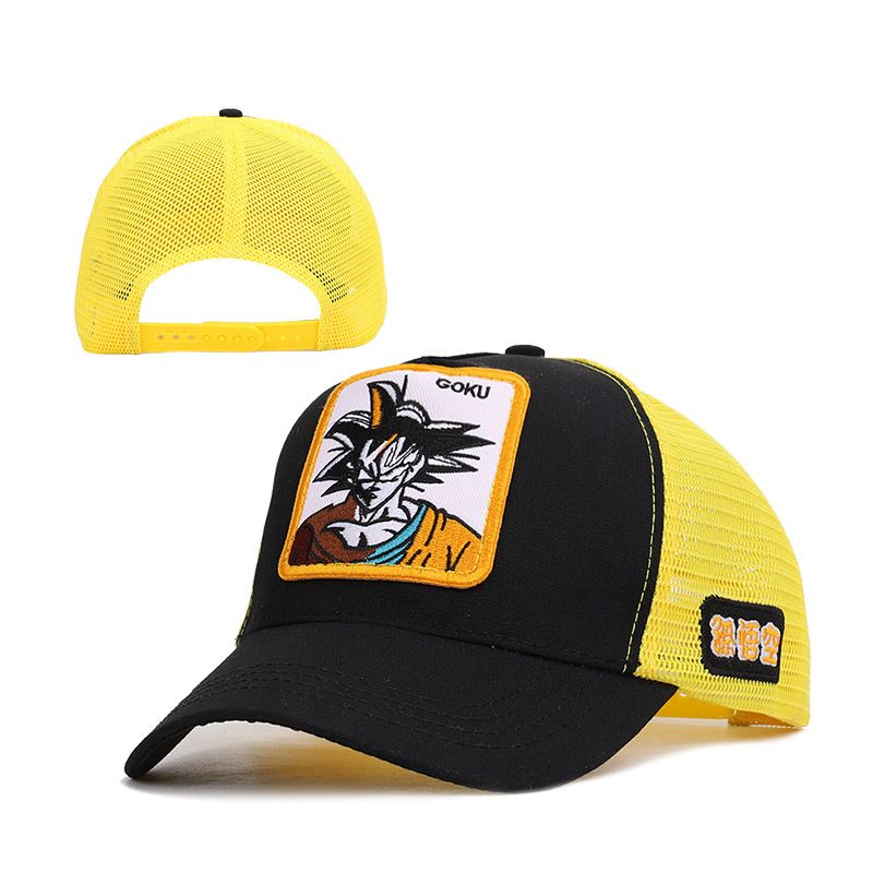 Anime Dragon Ball Animal Embroidery Series Baseball Cap Spring Summer 