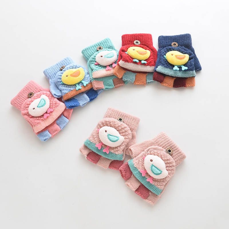 infant fingerless gloves