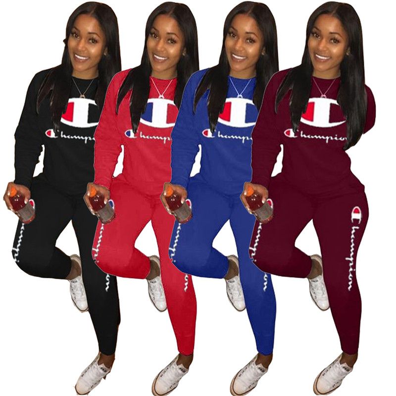 red champion tracksuit womens