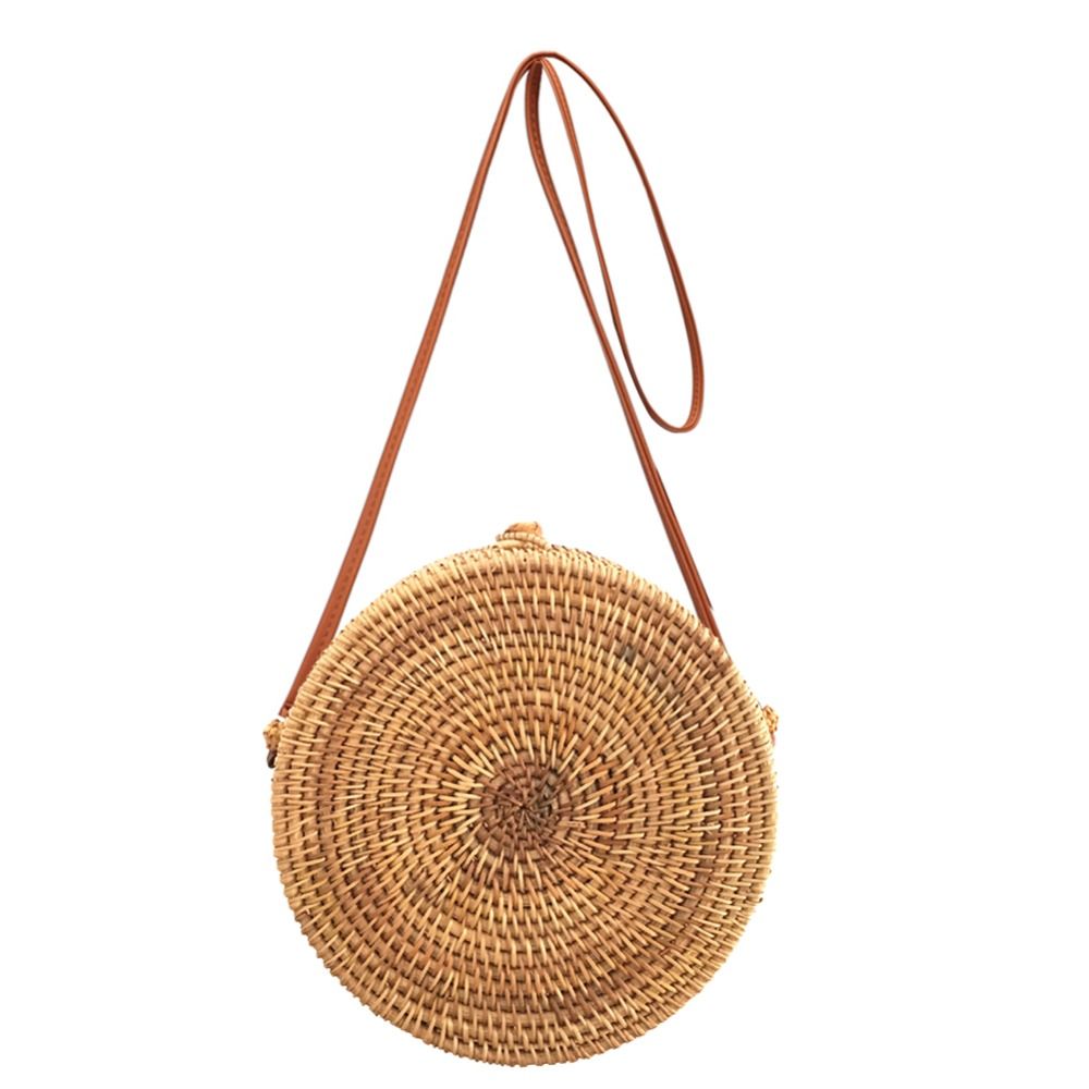Small round rattan bag Clearance