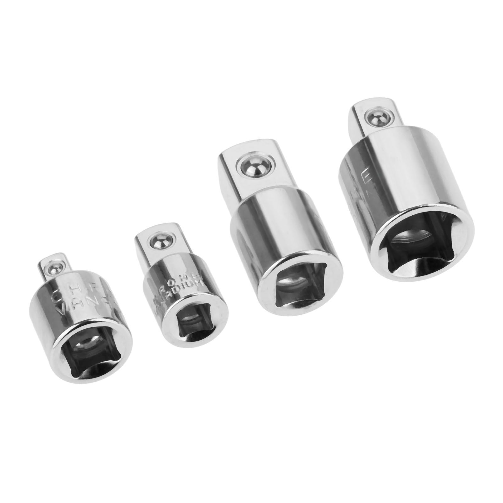 Adaptador de llave de carraca de 1//4 3//8 1//2 de acero al cromo vanadio
