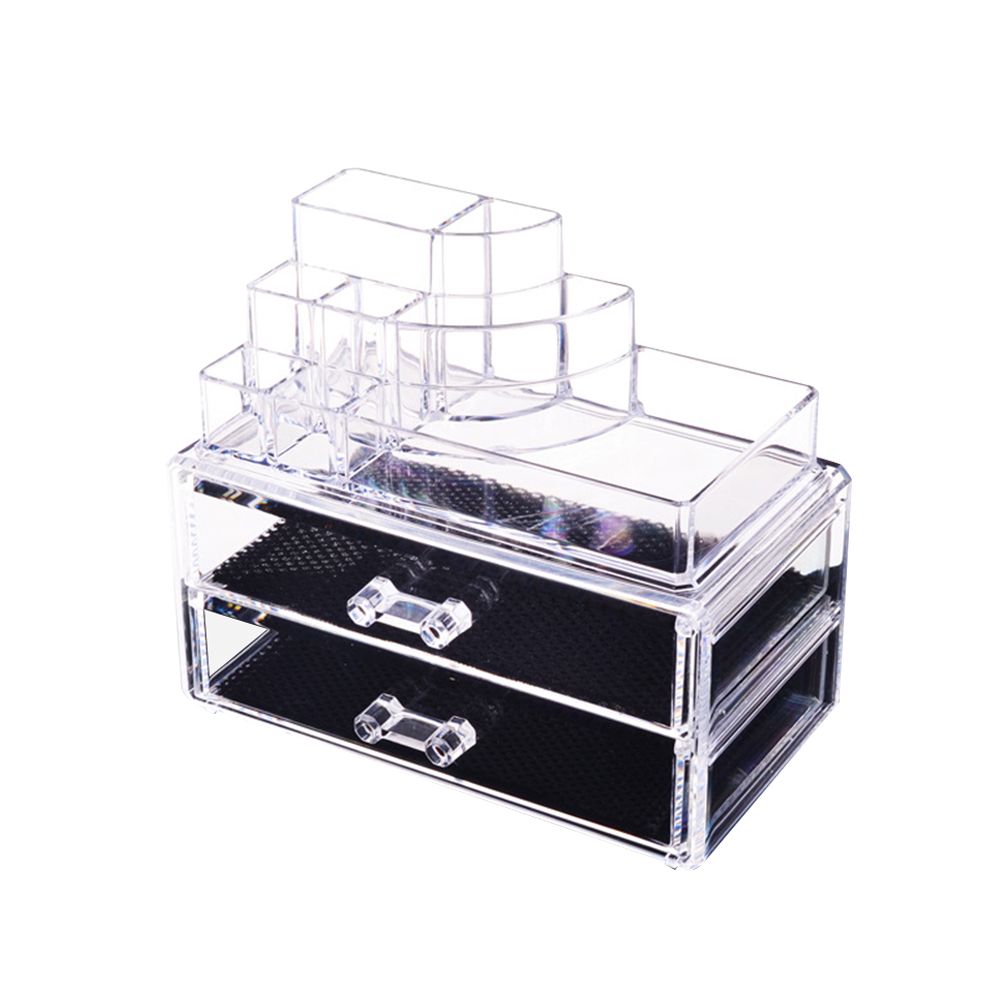 2020 Makeup Organizer Large Capacity Transparent Stackable