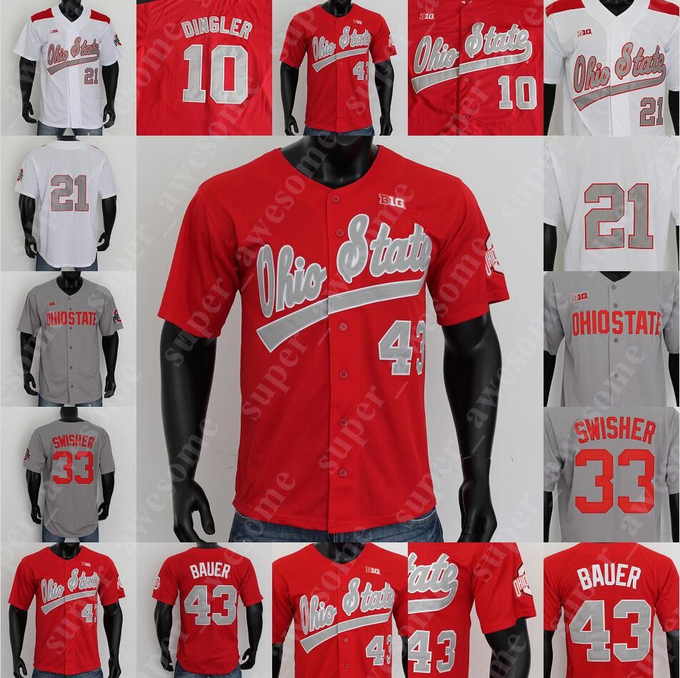 ohio state baseball uniforms