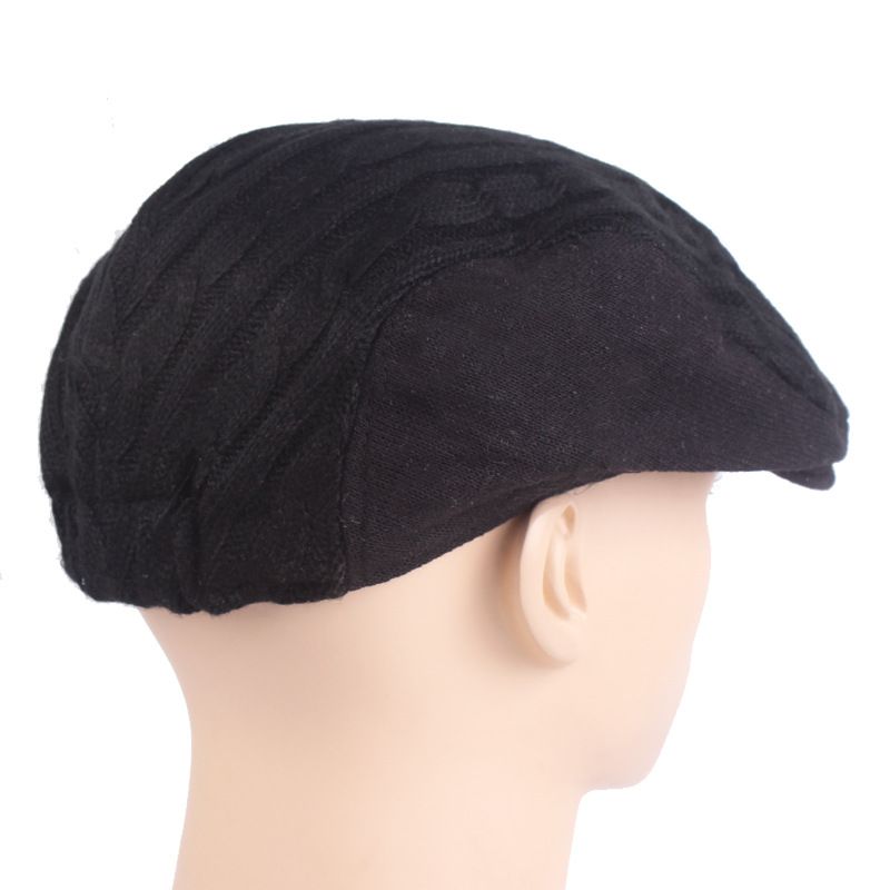 B/érets et Chapeaux pour Hommes et Femmes Bonnets r/étro Automne et Hiver d/âge Moyen et Vieux