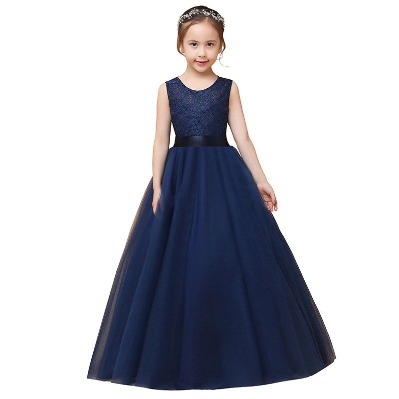 kids navy dresses