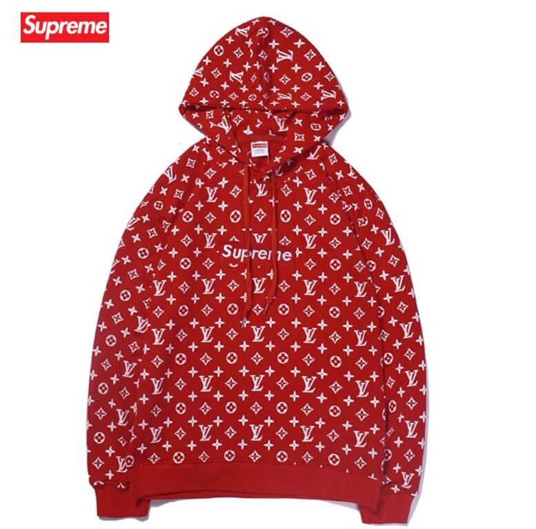 Lv X Supreme Hoodie Brown Ahoy Comics :: Keweenaw Bay Indian Community