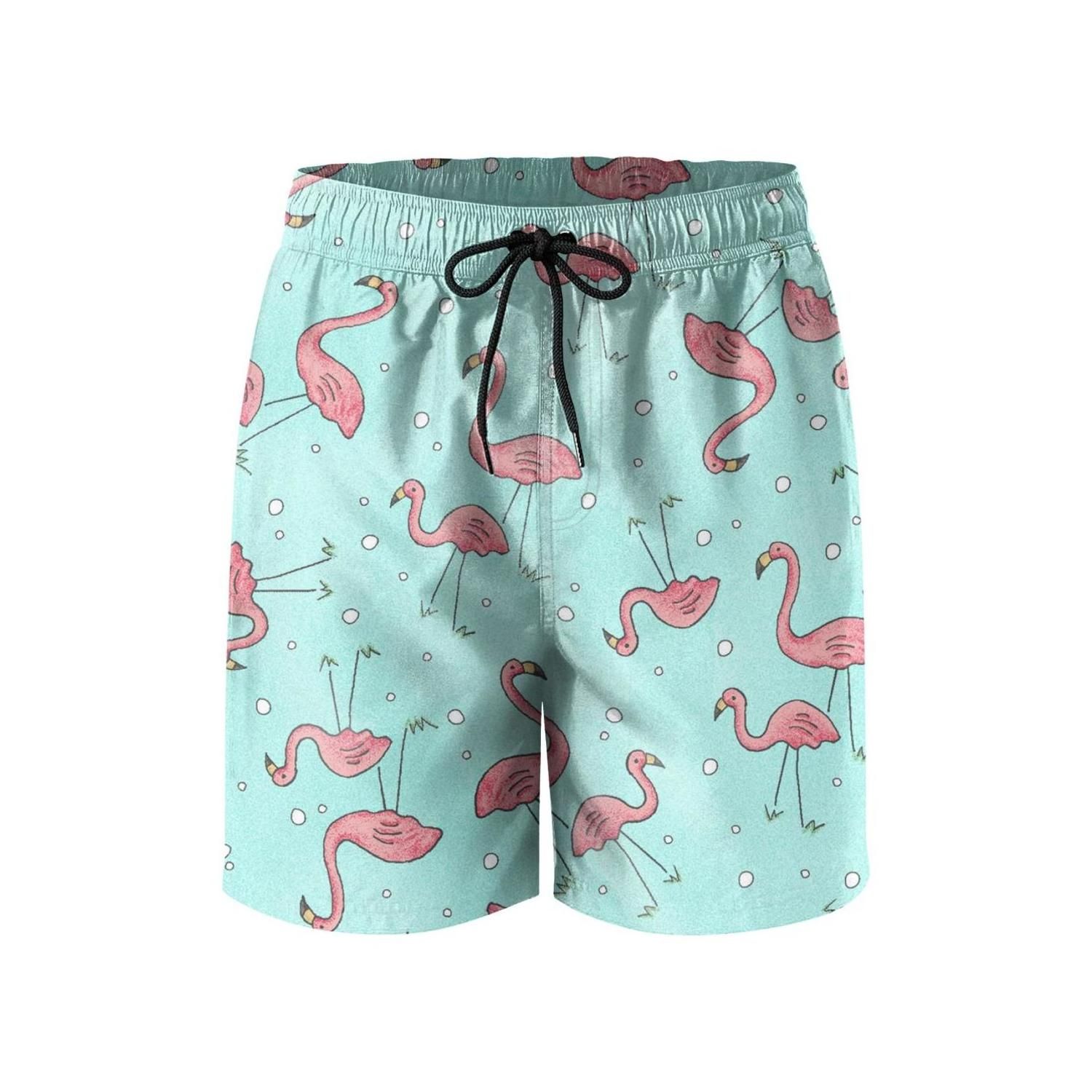Discount Mens Swimming Trunks Pink 