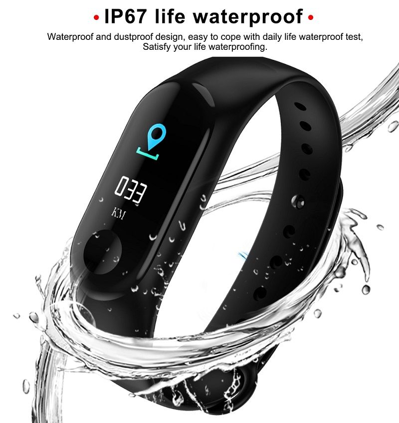 great m3 smart band watch