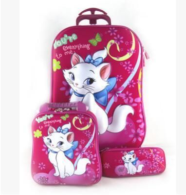 kids trolly school bag
