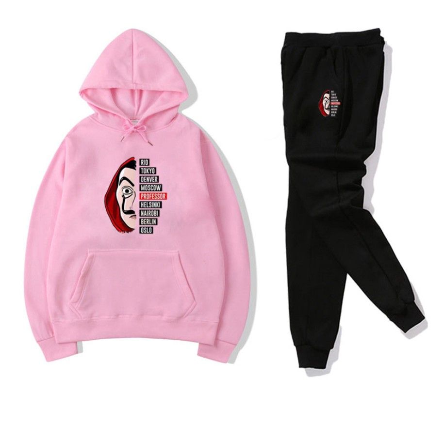 Pink designer tracksuit Clearance
