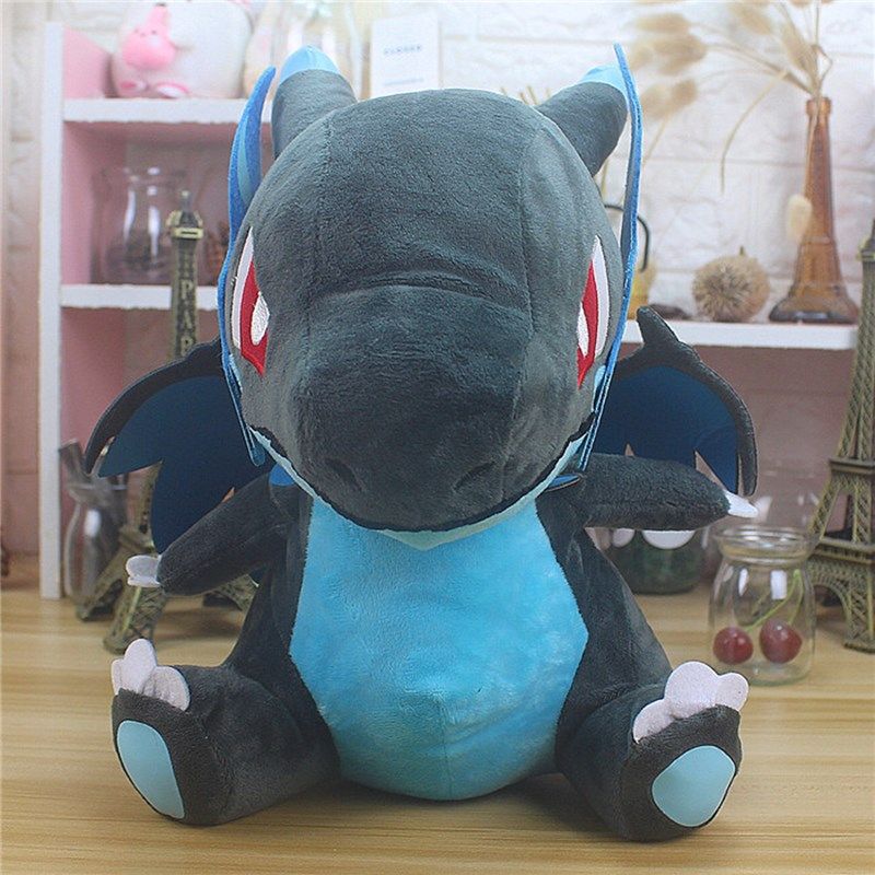 mega charizard x peluche