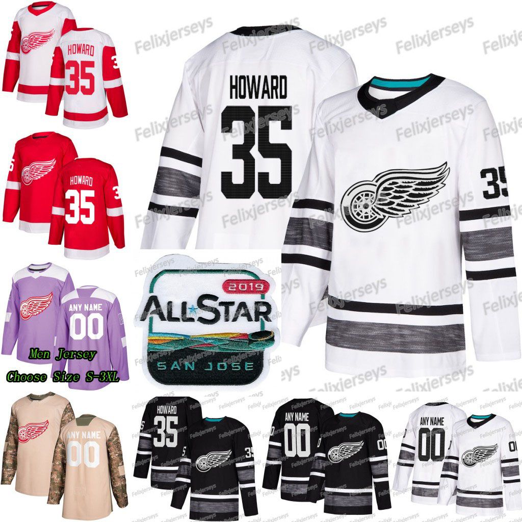 red wings all star jersey 2019