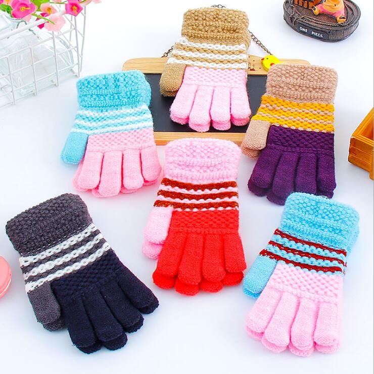 childrens wool gloves