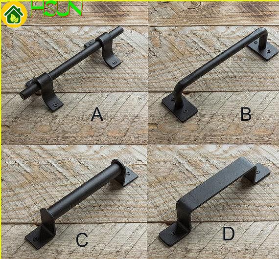 2019 7 12 6 Antique Black Wooden Door Handles Old Dresser Drawer Pull Rustic Kitchen Cabinet Handle 196 320mm From Jmqj66