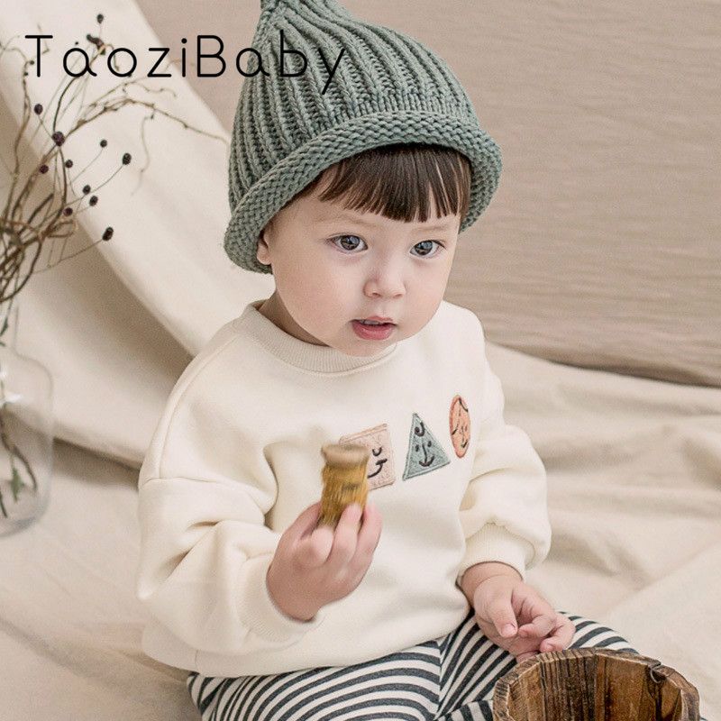 2020 Baby Sweatshirts Korean Winter Plush Sweater For Boys And