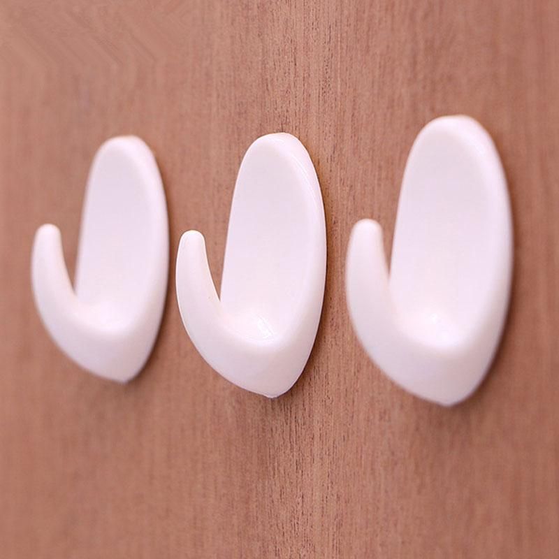 2020 Self Adhesive Clothes Hook Wall Door Holder Bathroom Towel