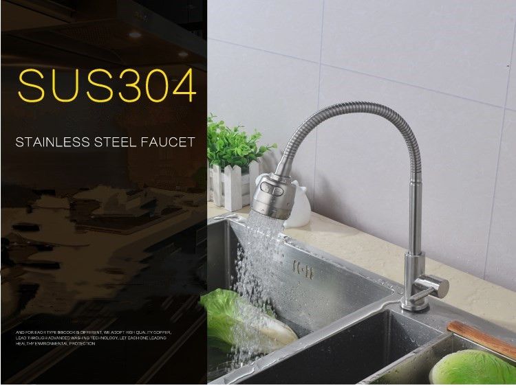 2020 Kitchen Faucet Out Single Tap The Water Pipe Can Be Rotated And Pulled Up Two Types Of Water Can Be Adjusted Suitable For Kitchen Sinks From Xiaoyilong1987 14 08 Dhgate Com