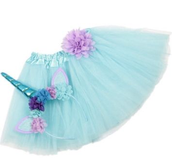 # 2 Unicorn Tutu kjolar