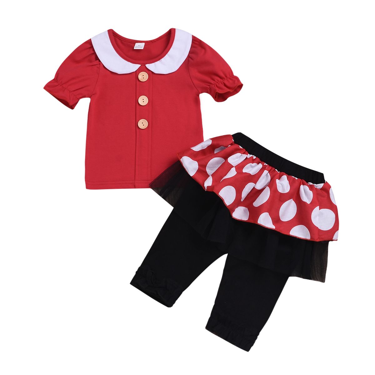 red outfit baby girl