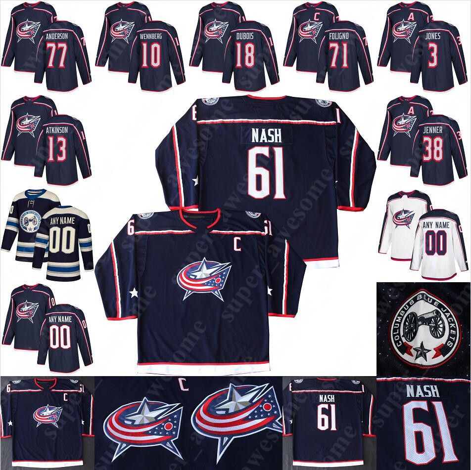 rick nash columbus blue jackets jersey