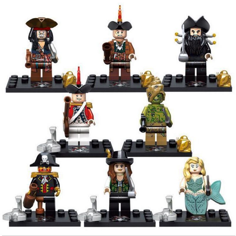 Lego black pearl minifigures clearance