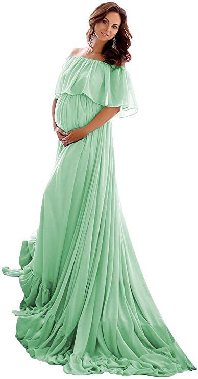 off shoulder maternity