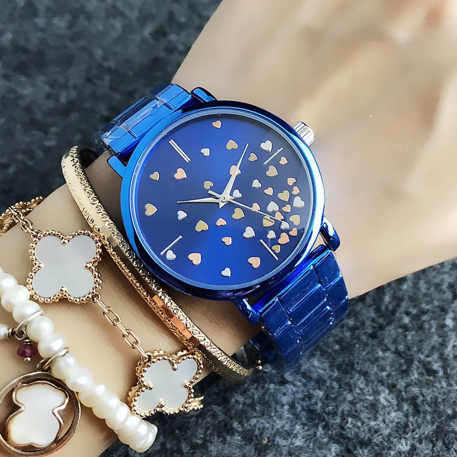 Fashion M Cute Heart Shaped Design Brand Watches Womens Girl Style Metal Steel Band Quartz Wrist Watch M76 Black Watches Wholesale Watches From Denlyce518 13 67 Dhgate Com