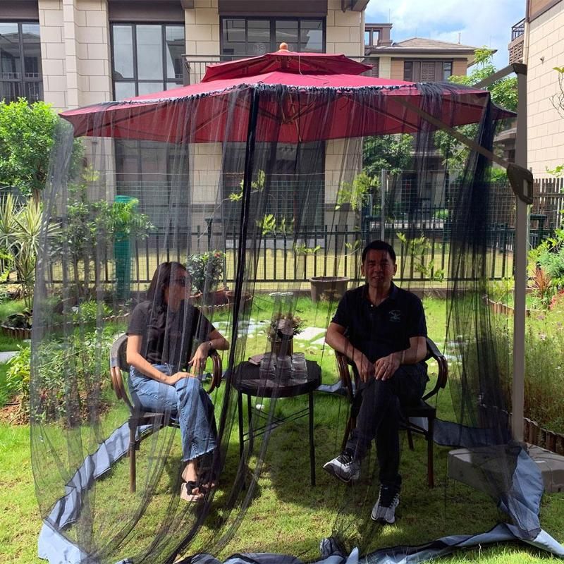 Outdoor Circular Patio Umbrella Mosquito Netting Mesh Screen With Zipper Patio Tables Picnic Net Cover Uv Resistant Mosquito Net Best Tent Dome Tent From Lvmangguo 44 11 Dhgate Com