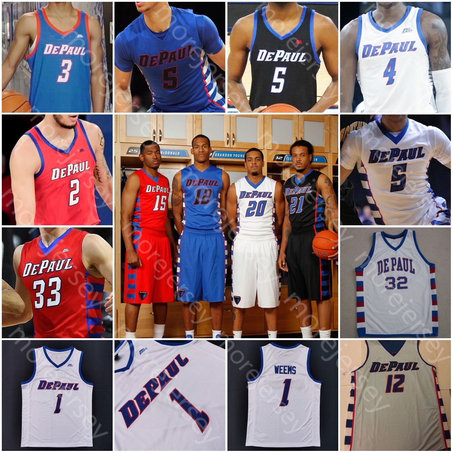 depaul basketball jersey