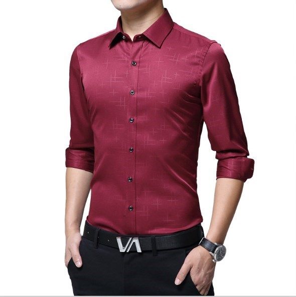 purple shirt outfit mens
