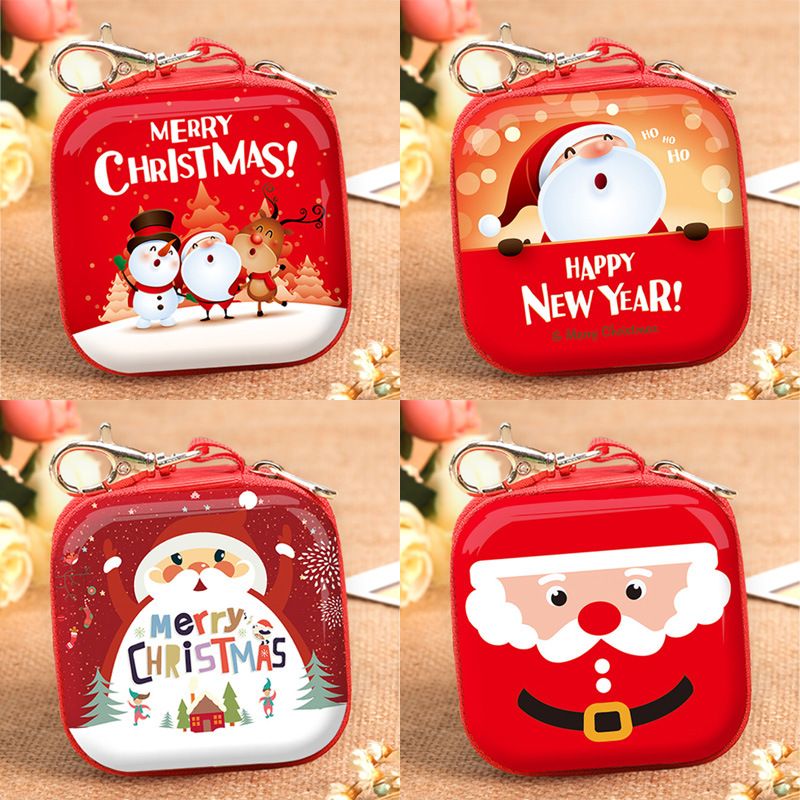 santa coin purse