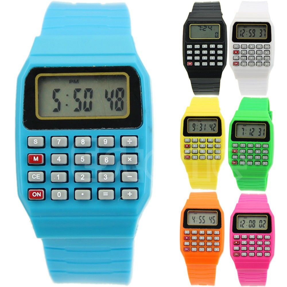 calculator wrist watch