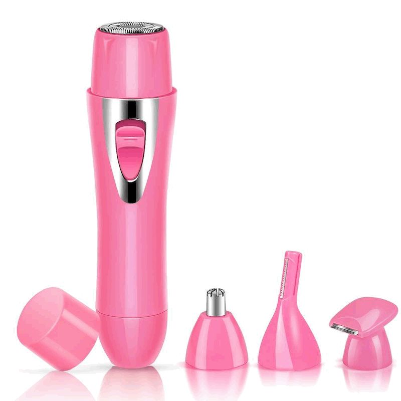 Waterproof Ladies Facial Hair Remover USB 4in1 Smooth Skin Hair