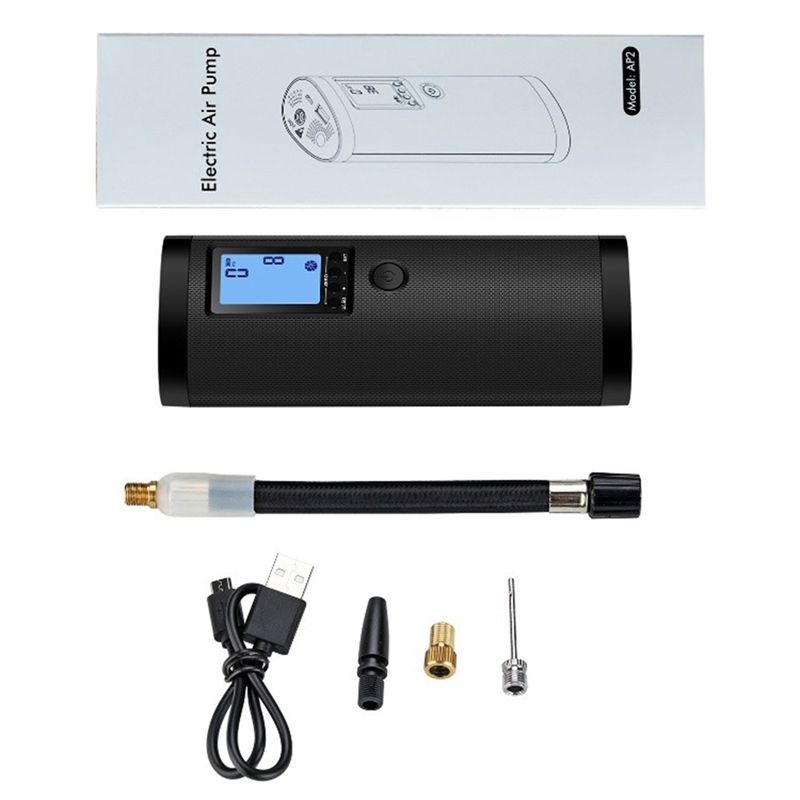 rechargeable electric mini bicycle pump