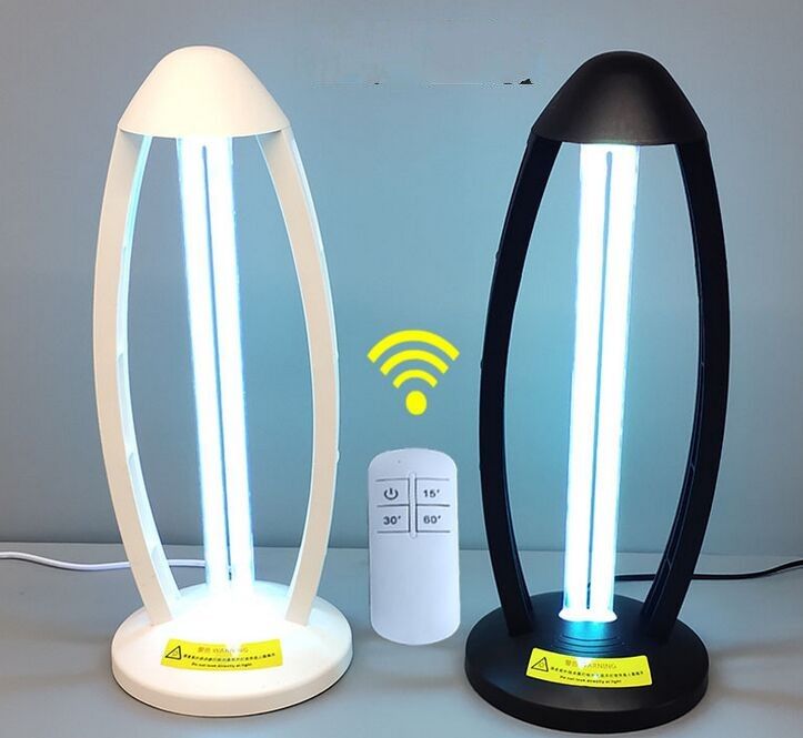 compre 38w lampara uv ultravioleta germicida del ozono de luz con temporizador de ee uu tapon de cuarzo de la lampara bactericida bacteria killer