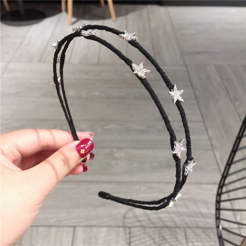 Star Headband Headbands Chain Bands Metal Pentagram Women Band Hair Jewelry Star Headband Headbands Chain Bands Metal Pentagram Women Band Hair Jewelry
