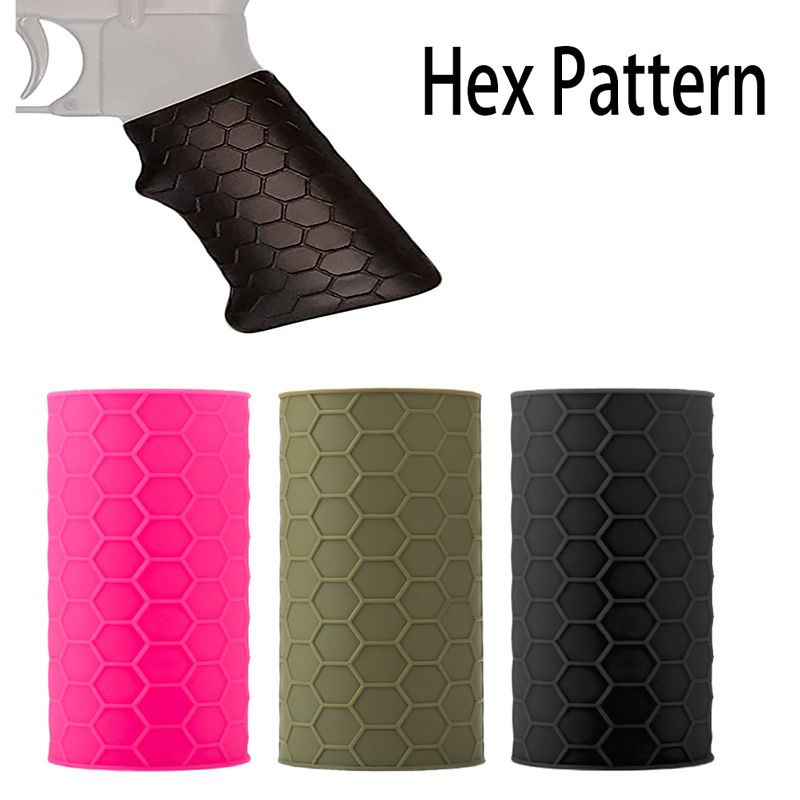 Best Tactical Anti Slip Handgun Universal Rubber Gun Grip Sleeve For