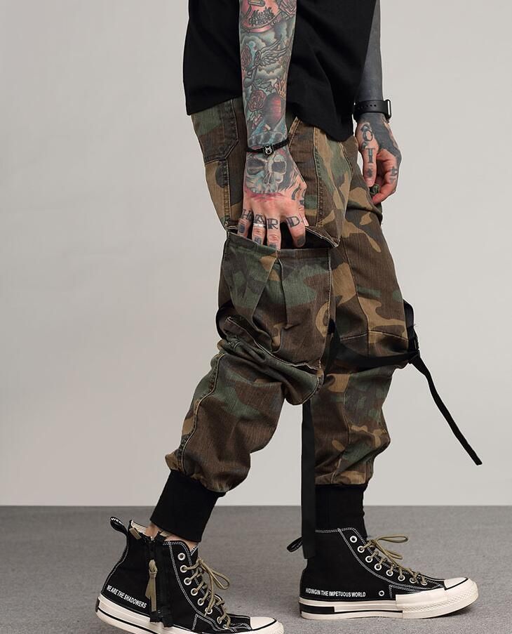 vintage camo pants mens