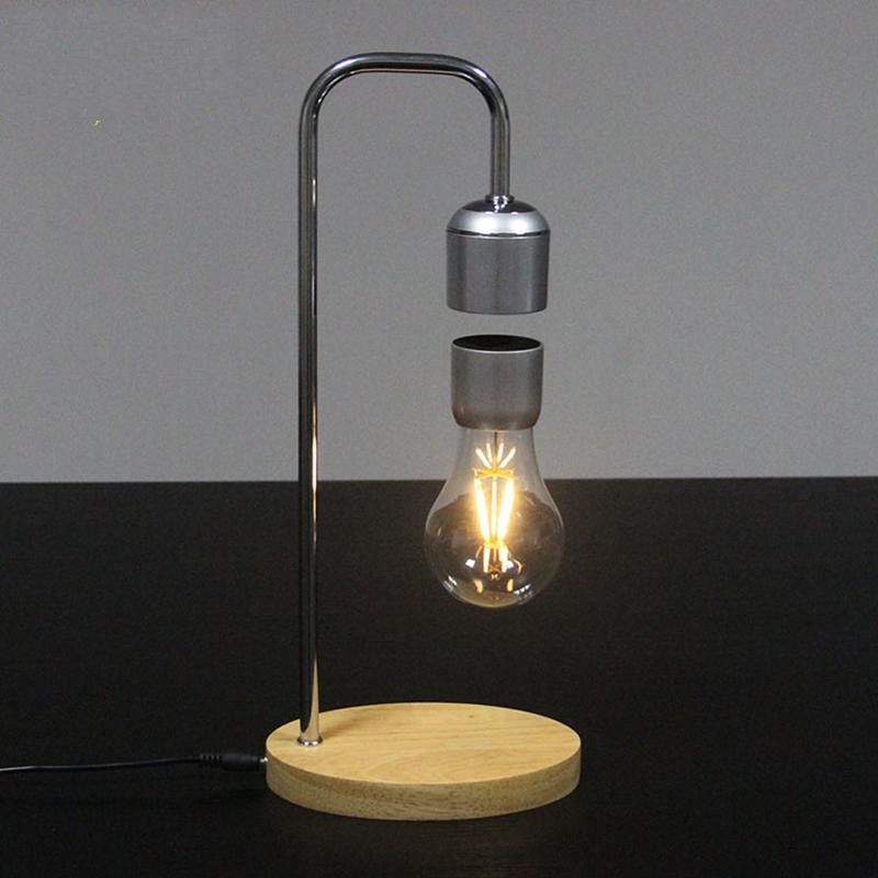 2020 Magnetic Levitating Floating Wireless Bulb Desk Lamp For