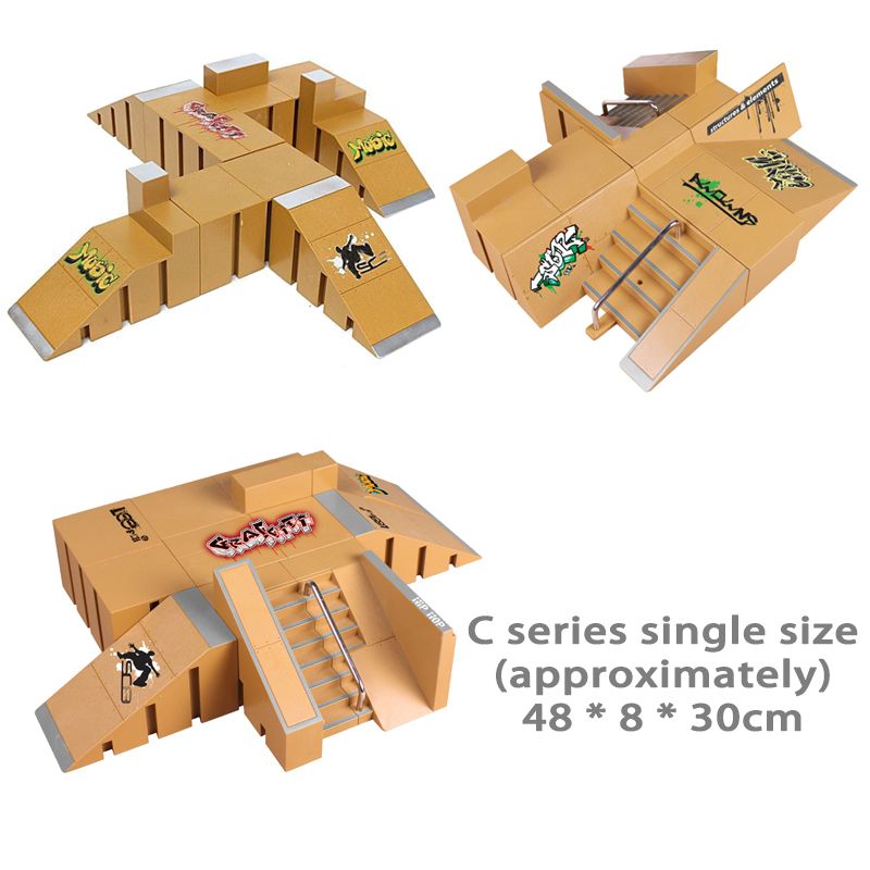 finger skateboard ramps